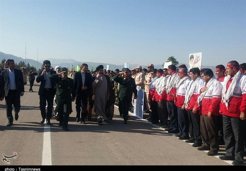 کهگیلویه و بویراحمد| صبحگاه مشترک به مناسبت سوم خرداد در یاسوج برگزار شد+ تصاویر
