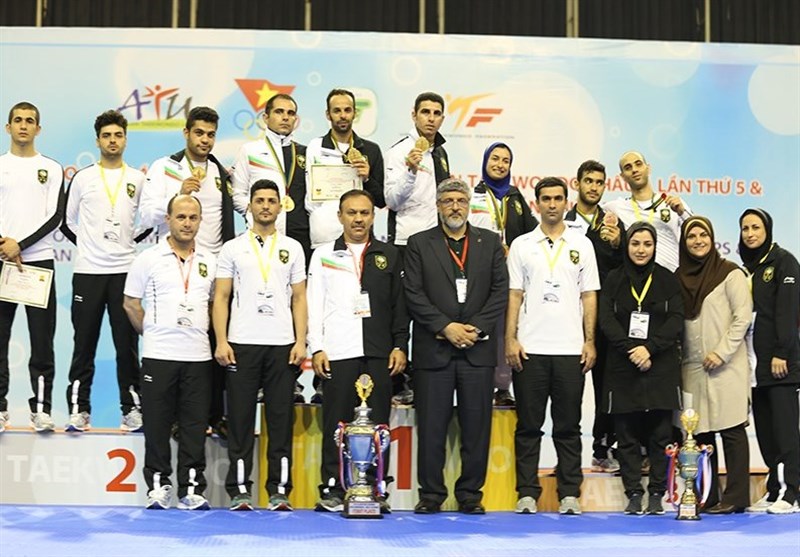 چهارمین دوره مسابقات پاراتکواندو قهرمانی آسیا| قهرمانی مقتدرانه ایران