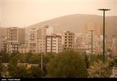 مردم استان کرمانشاه 5 روز در هوای ناسالم نفس کشیدند