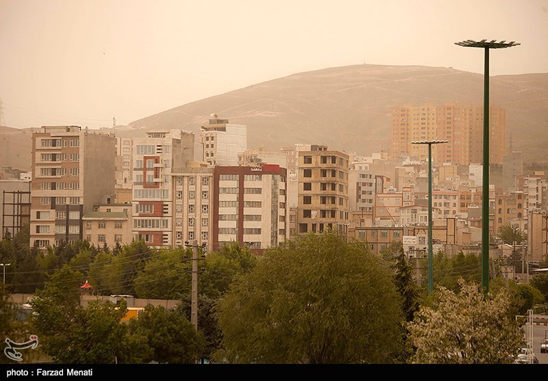 سرعت ورزش باد در کرمان به 72 کیلومتر در ساعت رسید