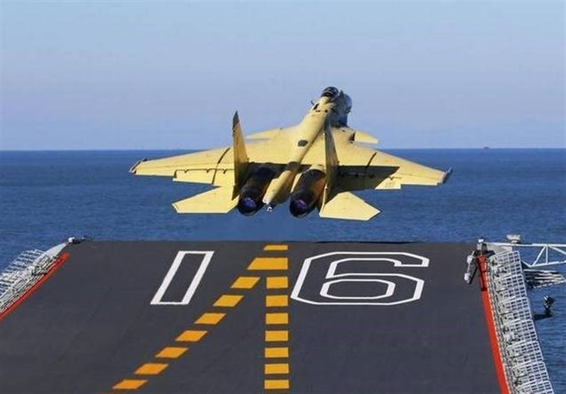 Chinese J-15 Jets Complete Night Landings on Carrier in Push to Modernize