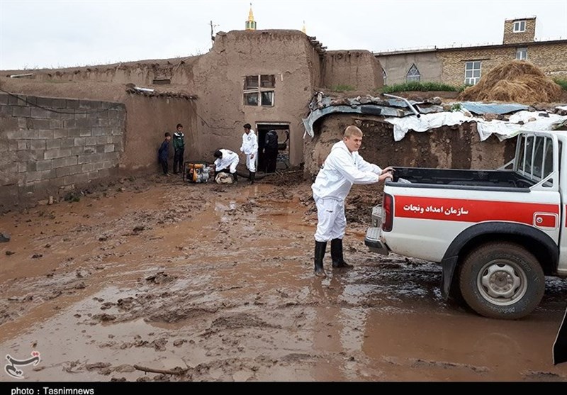 اردبیل|247 نفر در سیل شهرستان گرمی امدادرسانی شدند