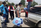 کمک‌های جمعیت هلال احمر همدان به مناطق سیل‌زده ارسال شد