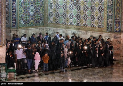 A Rainy Day at Holy Shrine of Imam Reza (AS)