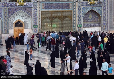 A Rainy Day at Holy Shrine of Imam Reza (AS)