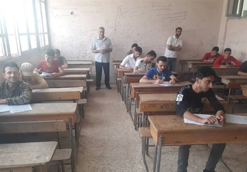گزارش تسنیم از شمال سوریه| دانش‌آموزان «فوعه و کفریا» تکفیری‌ها را به چالش کشیدند+تصاویر