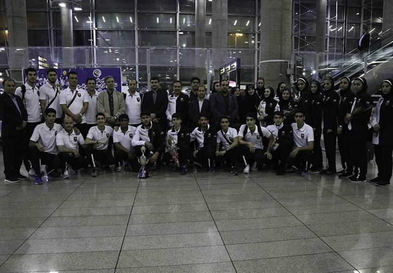 بازگشت تیم ملی تکواندو از مسابقات قهرمانی آسیا