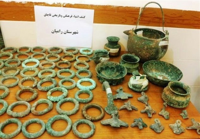 کشف اشیاء عتیقه 2 هزار ساله اشکانی در مازندران