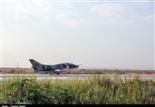 Pilot Survives after Warplane Accident in South Iran