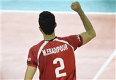 لیگ ملت‌‌های والیبال| عبادی‌پور امتیازآورترین بازیکن ایران شد