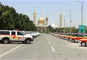 استقرار 500 آتش‌نشان با 220 دستگاه خودرو برای تأمین ایمنی مراسم سالگرد ارتحال امام (ره)