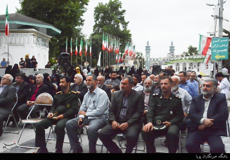 رونمایی از تمثال شهدای آمل