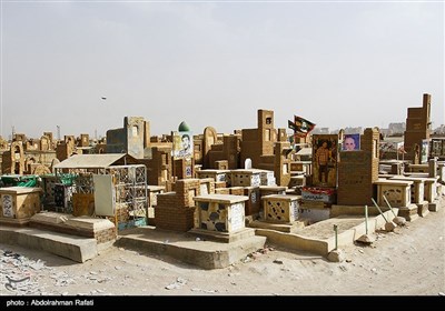 قبرستان وادی السلام نجف 