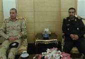 دیدار سردار مرادیان با رئیس ستاد کل ارتش عراق