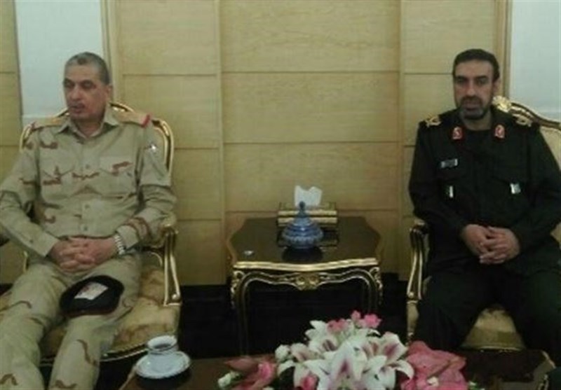 دیدار سردار مرادیان با رئیس ستاد کل ارتش عراق