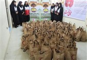 بوشهر|توزیع 900 سبد غذایی در طرح همای رحمت بین نیازمندان استان بوشهر