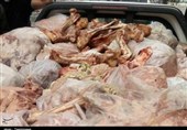 کشف 22 تن گوشت فاسد قبل از عرضه به بازار در غرب تهران