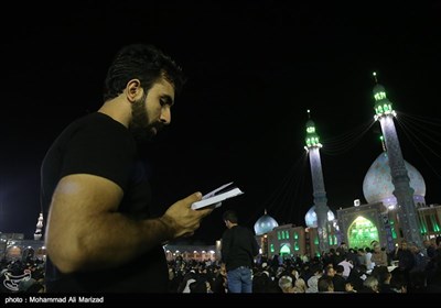 مراسم احیاء اللیلة الـ 21 من شهر رمضان المبارک ـ مسجد جمکران