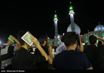 مراسم احیاء اللیلة الـ 21 من شهر رمضان المبارک ـ مسجد جمکران