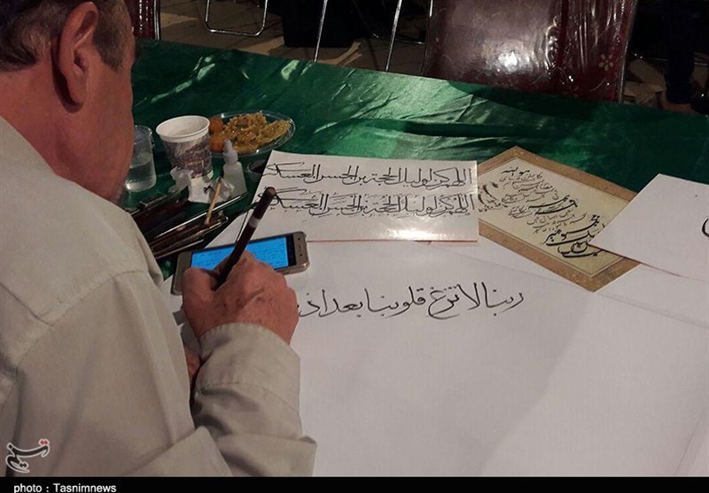 خطاطان و خوشنویسان فارس در شب 21 ماه رمضان «مشق قدر» می‌نویسند
