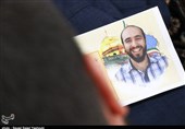 نخستین سالگرد شهادت شهید مدافع حرم اردبیلی به روایت تصویر