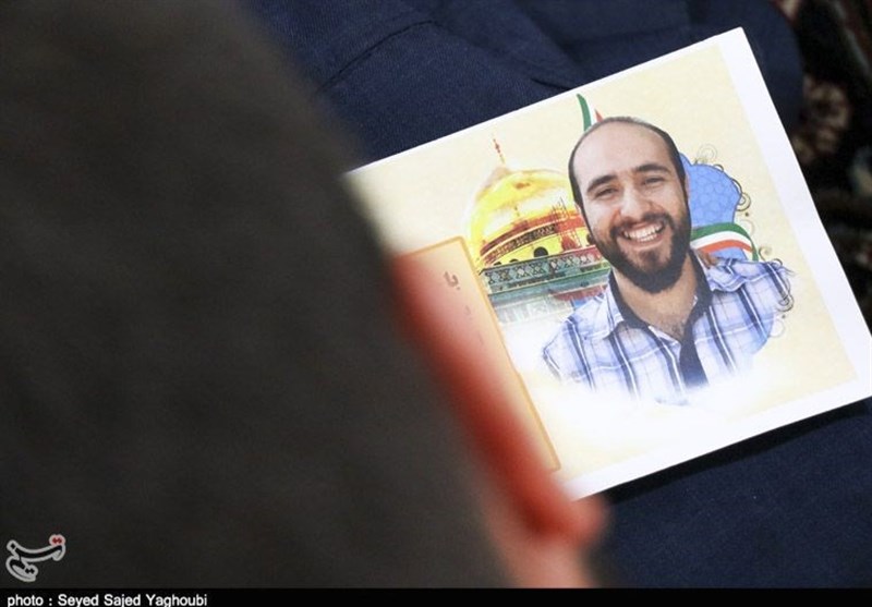 نخستین سالگرد شهادت شهید مدافع حرم اردبیلی به روایت تصویر