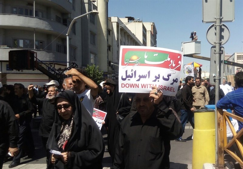 آسوشیتدپرس: ایرانی‌ها شعار &quot;مرگ بر اسرائیل&quot; سر دادند