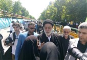 روز قدس پرشور| حضور هادی خامنه‌ای در راهپیمایی روز قدس + عکس
