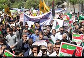 بهمن تماشایی 97| شکوه راهپیمایی 22 بهمن در پایتخت شور و شعور حسینی؛ اعلام انزجار مردم زنجان از سردمداران آمریکا