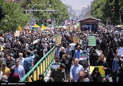 International Quds Day Rallies in Iranian Capital