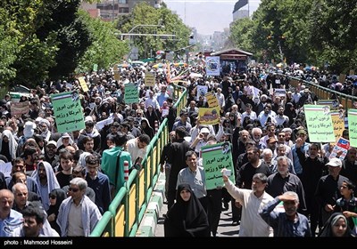 International Quds Day Rallies in Iranian Capital