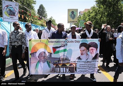 International Quds Day Rallies in Iranian Capital