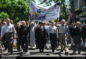 راهپیمایی روز قدس در تهران
