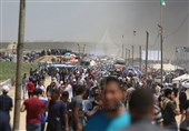 راهپیمایی میلیونی قدس در غزه؛ 4 فلسطینی شهید و بیش از 600 نفر زخمی شدند+تصاویر