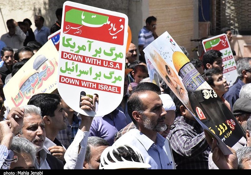 نه به معامله قرن| راهپیمایی روز جهانی قدس در شهرستان‌های استان تهران آغاز شد