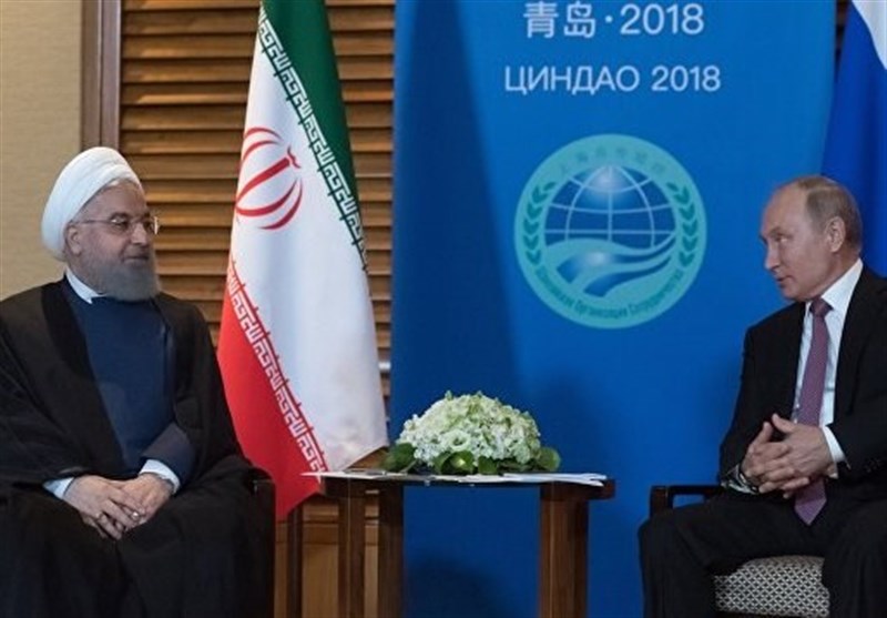 پوتین در دیدار با روحانی: همکاری ایران و روسیه در سوریه موفقیت آمیز بود
