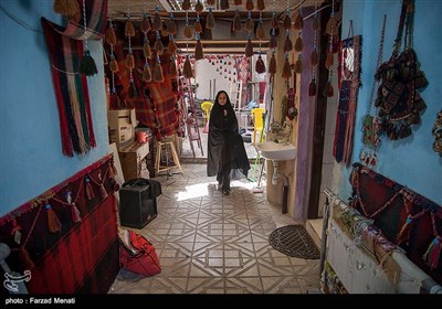 کارگاه فرش بافی و گلیم بافی - بمناسبت روز صنایع دستی