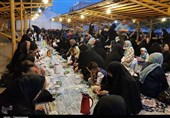 برپایی ضیافت افطاری با حضور 500 نفر از ایتام در قزوین