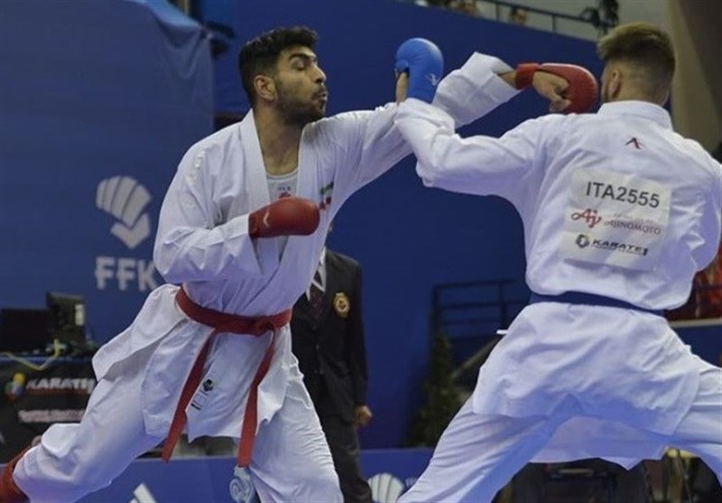 کاراته قهرمانی آسیا| شکست اباذری مقابل کاراته‌کا المپیکی عربستان/ نقره سنگین وزن به ایران رسید