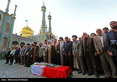 مراسم تشییع پیکر حجت الاسلام والمسلمین احمد احمدی - قم