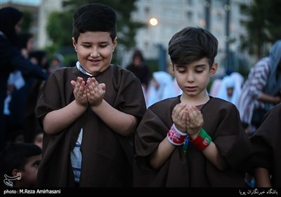 ننھے روزہ داروں کیلئے افطار کا خصوصی اہتمام