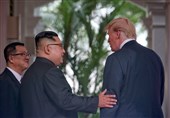 رهبر کره شمالی محل دیدار با ترامپ را ترک کرد + تصاویر