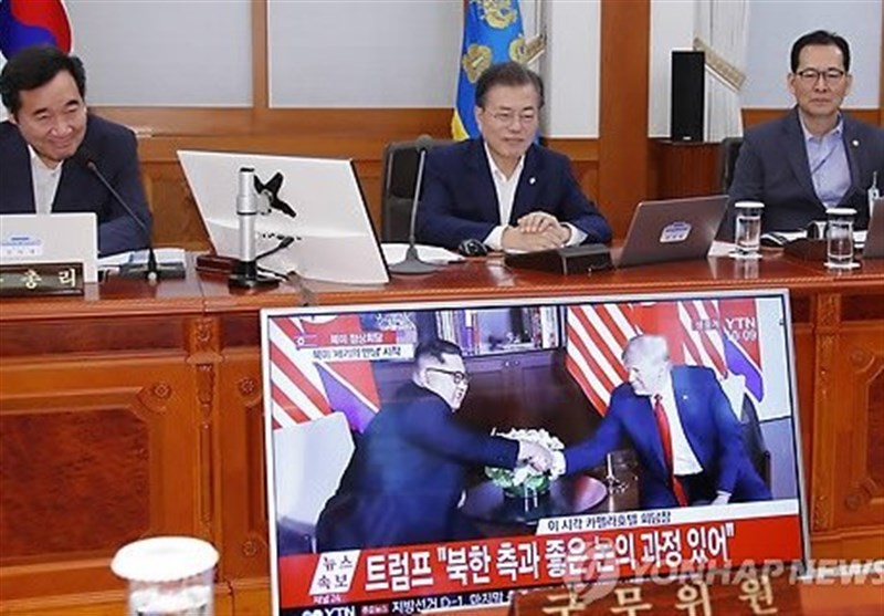 امیدواری رئیس جمهور کره جنوبی درباره موفقیت نشست سران آمریکا-کره شمالی