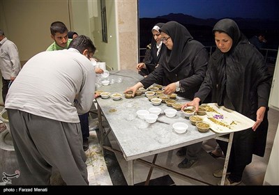 افطاری ساده در مسکن مهر بهزیستی - کرمانشاه