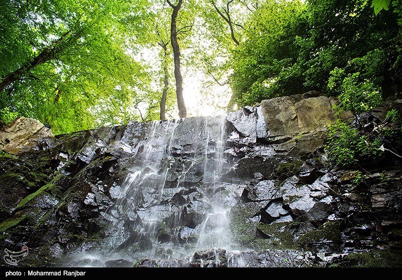 Lonak Waterfalls in Deylaman, North of Iran