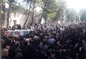 گرگان| پیکر ‌مطهر هجدهمین شهید مدافع حرم گلستان تشییع شد