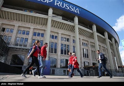 استادیوم لوژنیکی محل برگزاری افتتاحیه مسابقات جام جهانی 2018