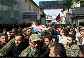 پیکر مطهر شهید مدافع حرم "حسینی نوده" در گرگان تشییع شد پیکر مطهر شهید مدافع حرم "حسینی نوده" در گرگان تشییع شد