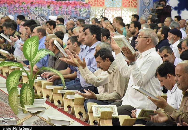 برنامه جزء خوانی قران کریم ماه رمضان در حسینیه امام (ره) همدان برگزار می‌شود