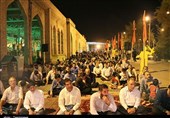 خوزستان| آخرین شب‌زنده‌داری مردم دزفول در جوار شهدا به‌روایت تصویر
